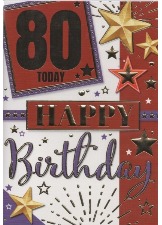 80 Today Happy Birthday